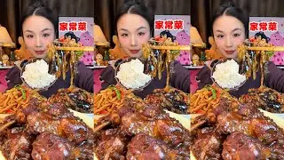 ASMR EATING || Here come some delicious and easy-to-make home-style dishes! #EatToYourHeart 