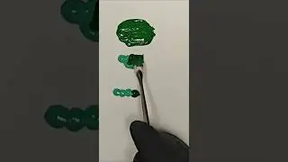 Dark green Vs light green colour mixing