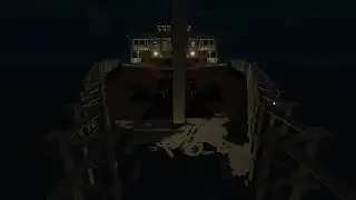 Stormworks sinking ship survival RMS Baltus midnight
