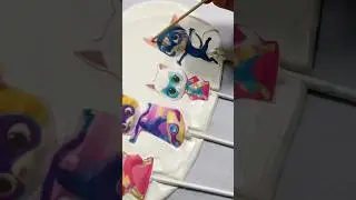 FAST AND EASY TO MAKE EDIBLE CAKE TOPPERS #easy  #topper #cake #learn #chocolate #tutorial #howto