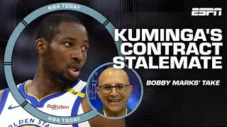 Jonathan Kuminga's agent is 'prepared to take $8M qualifying offer' 👀 - Bobby Marks | NBA Today