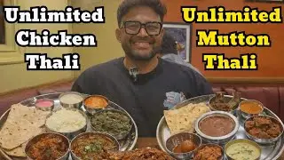 Unlimited Chicken and Mutton Thali 😋| The Kohinoor Lunch Home Thane #food #foodie #indianfood #thane