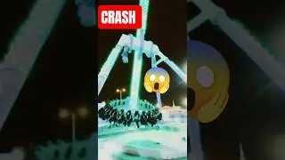 Kirmes Unfall Green Mountain #rollercoaster #fail #shorts #kirmes