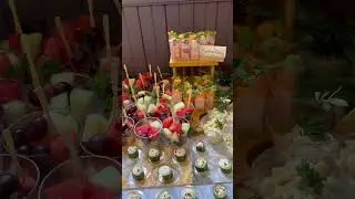 Finger food display for a baby shower  #areebaskitchen #ottawa #catering #fingerfood