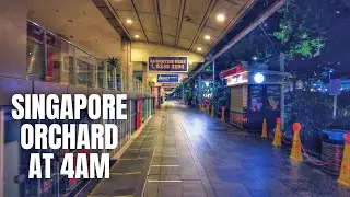 Singapore Orchard Road at 4am
