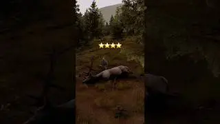 Am v&acirc;nat un Roosevelt elk de 4 stele un trofeu frumos