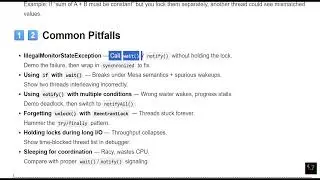 JAVA l Week-11 l 11.1 - Monitors In Java | Summary l Curated By Aman