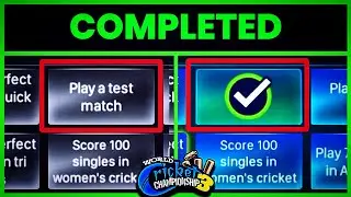 Wcc3 How to Complete Test Match Mission, in Bingo Mission |