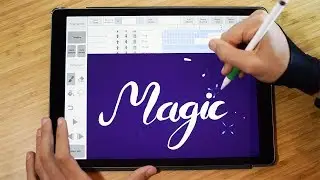 Magic ✨ Calligraphy Animation with iPad Pro
