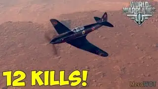 World of Warplanes | I-220 | 12 KILLS - Replay Gameplay 1080p 60 fps