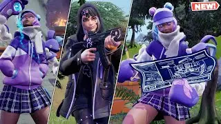 *NEW* Leelah & Halley Skins (Best Friends Bundle) Full Showcase & Gameplay ! - Fortnite Women's Day
