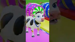 Cute cow #3danimalcartoon #3dcartoon #animalgames