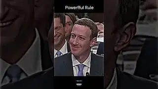 Mark Zuckerberg The Powerful Rule