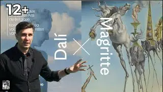 Salvador Dali - Rene Magritte Exhibition tour, Brussels, 2019  Экскурсия по выставке Дали - Магритт