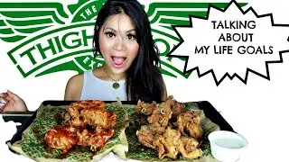 WINGSTOP THIGHSTOP MUKBANG AND ASMR