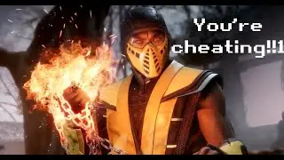 Mortal Kombat Scorpion Rants about Lag(Scrubquotes Dub from LongLiveJade)
