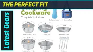 WEALERS Camping Cookware Set: The Ultimate Outdoor Kitchen Essential!