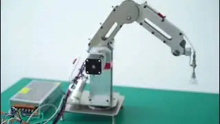 Robot arm by handmade with stepper motor plus high precision planetary gearbox