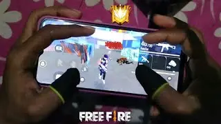 Free Fire Pro Handcam 🎯 || Ultra Smooth  3 Finger Custom Hud #hud2dedos #hud3dedos @TondeGamer 