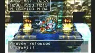 Dragon Quest VII (PS1) Boss Battle - Gracos