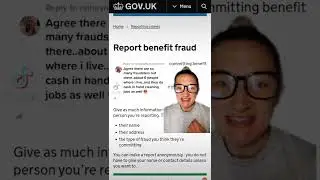 Did you know that you can report suspected benefit fraud?