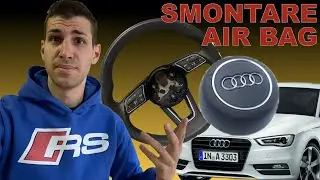 Come si smonta un volante - airbag di un Audi ?