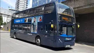 Full Ride: Bus Route 2 Basingstoke - Baughurst 🔄. Stagecoach Enviro400 19335 (MX08 UCE)