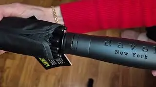 Davek Golf wind-proof umbrella unpacking and first impression