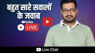 Live Question & Answer Session | Live Comments Reply #SundayLive