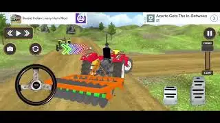 Tractor #plough#field #trending #game 🚜 