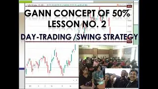12321 + views Gann Concept of 50% Lesson No  2 for Day Trading and Swing Trading  #Nifty #Intraday
