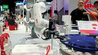 ABB Robotics &times; DH Robotics｜Dual Gripper Smart Lab Demo