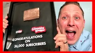 I GOT A BRONZE YOUTUBE PLAY BUTTON!