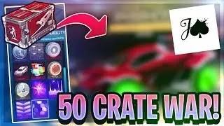 INSANE 50 NEW FEROCITY CRATE WARS vs Jackofallspade!