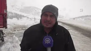 Muş-Bingöl kara yolunda mahsur kalanlar ekiplerce kurtarıldı
