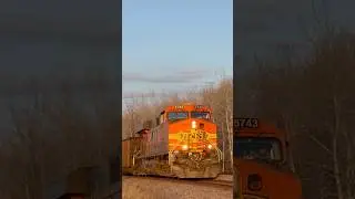 Odd horn on this train at golden hour! #railfanningamerica #train #oldtrains #trainwatching