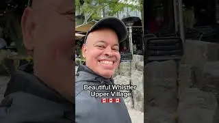 WHISTLER UPPER VILLAGE CANADA I ZIN ANDY AND GAB #travel #couple #canada #zinandyandgab #whistlerbc