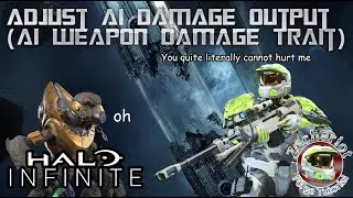 Adjust AI Damage Output (AI Weapon Damage Trait) | Halo Infinite Forge Tutorial