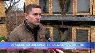 AFACERE CU URECHEAȚI, O AMBIȚIE PENTRU UN TÂNĂR DIN SÎNGEREI