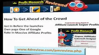 Paul Ponna Profit Monarch Bonuses Profit Monarch Review Dominating Niche Markets