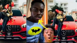 Peller SPLASH 100 Million on new 2025 Benz as he Run to Ghana to meet ishowspeed with new costume…😳