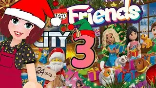 Третий день 🎄 Открываем адвент-календари LEGO Friends/City 2025
