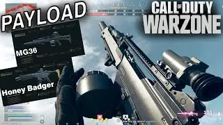 Геймплей MG36 (Holger-26) и AAC Honey Badger (M13) | Warzone Payload (PS5)