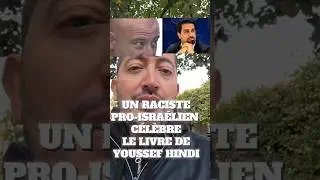 Pro-Israel racist celebrates Youssef Hindi's book