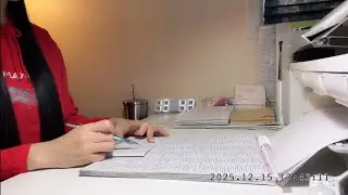 [스터디윗미] 음소거x Study With Me 공부루틴 수험생 시험 백색소음 스터디 빗소리