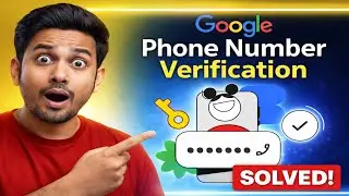 Google Phone Number Verification Problem Solved ✅ | 100% Working Method