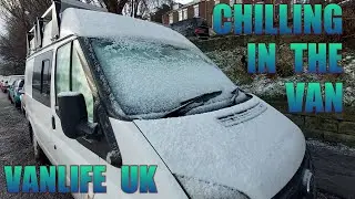 Эксперимент по уборке в фургоне на холоде! - VAN LIFE UK