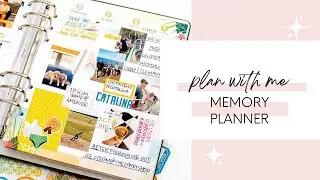 Plan With Me | Memory Planner | Classic Happy Planner | Stop The Blur | Cocoa Daisy | After the Pen