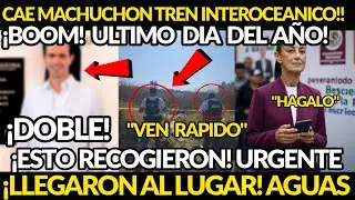 ULTIMO DIA DEL AÑO! URGENCIA CAE MACHUCHOON CASO TREN OAXACA, ESTO RECOGIERON LLEGARON A LUGAR
