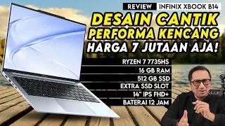 Harga Terjangkau, Performa Mumpuni, Cocok Buat Sekolah, Kuliah dan Kerja - Review Infinix XBOOK B14